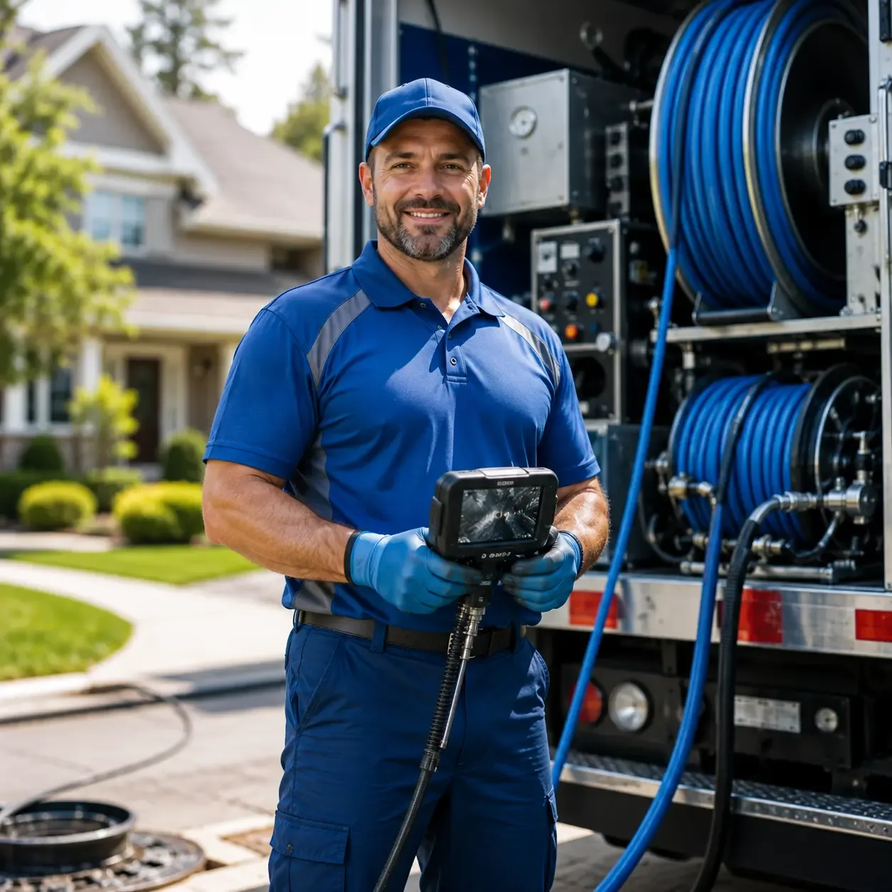 Local outdoor drain cleaning specialists in Badger, SD